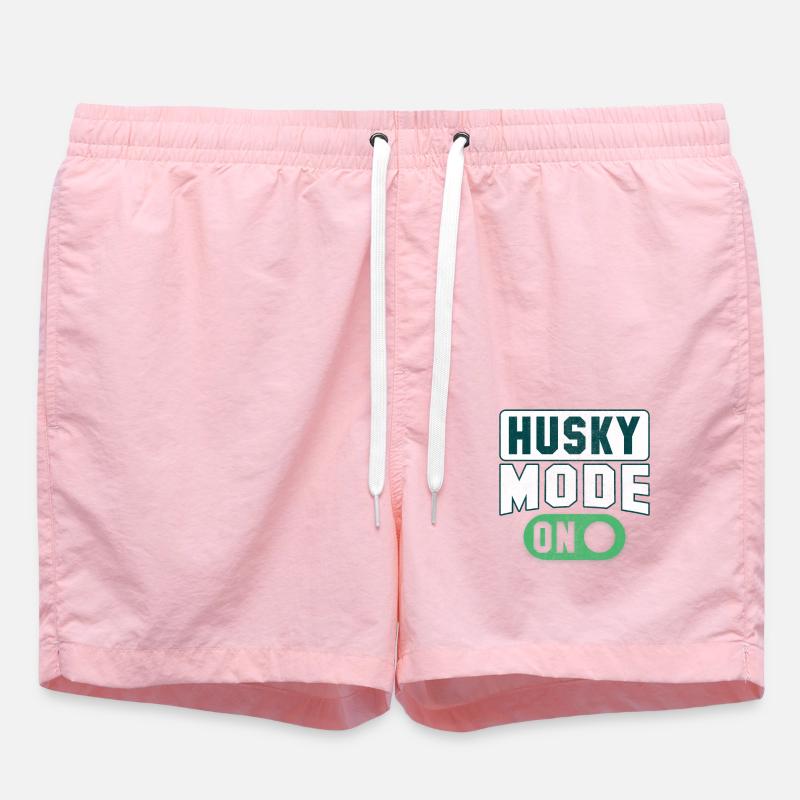 Mode Husky activé - Short de bain - rose