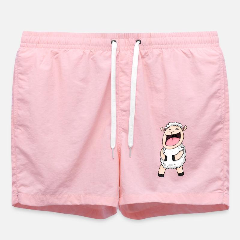 Les moutons rient - Short de bain - rose