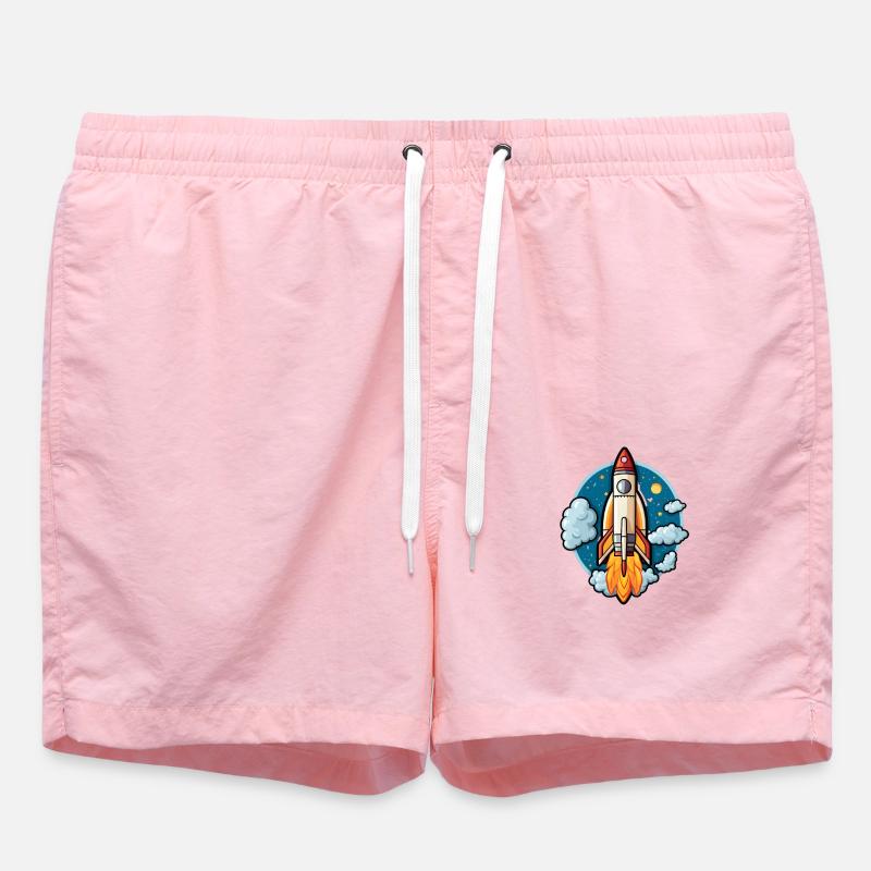 Rocket - Swim Trunks - pink