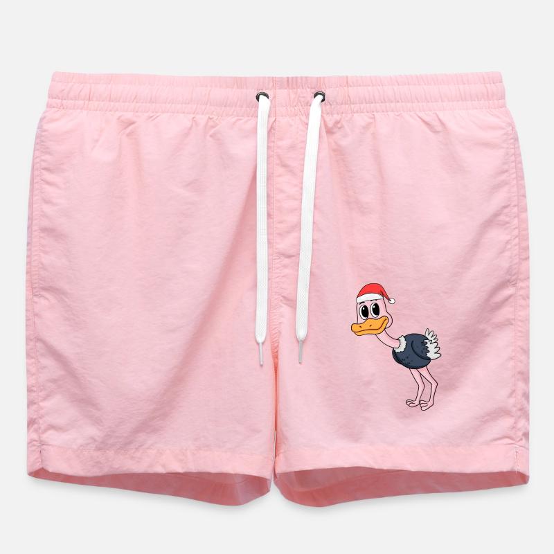 Bouquet de Noël - Short de bain - rose
