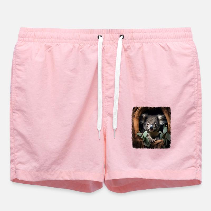 Koalas Koala réaliste - Short de bain - rose