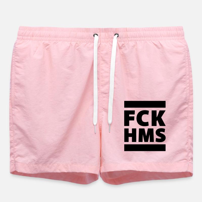 FCK HMS solidarité contre l’antisémitisme - Short de bain - rose