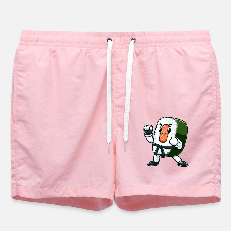 Karaté Sushi - Short de bain - rose