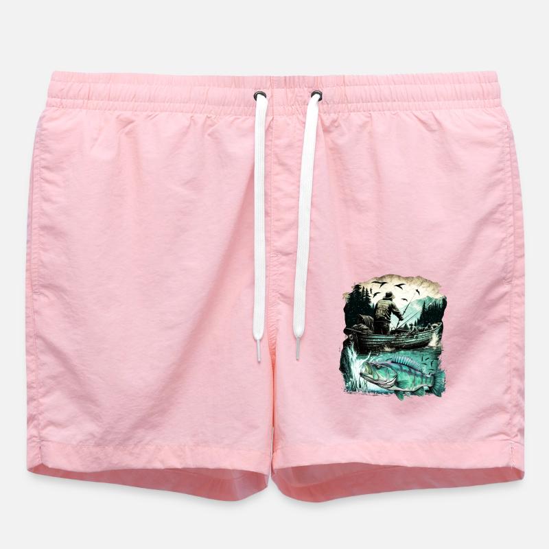 Poisson bar - Short de bain - rose