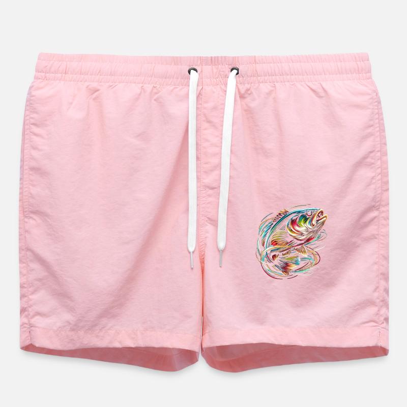 Poisson bar - Short de bain - rose