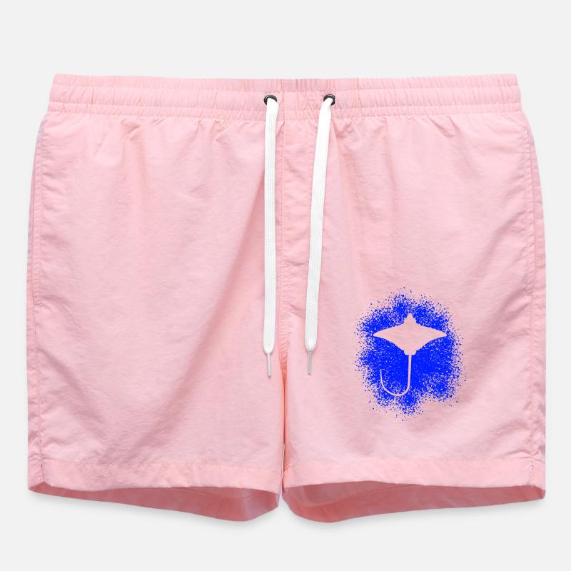 Ray – Flotteur élégant des mers - Short de bain - rose