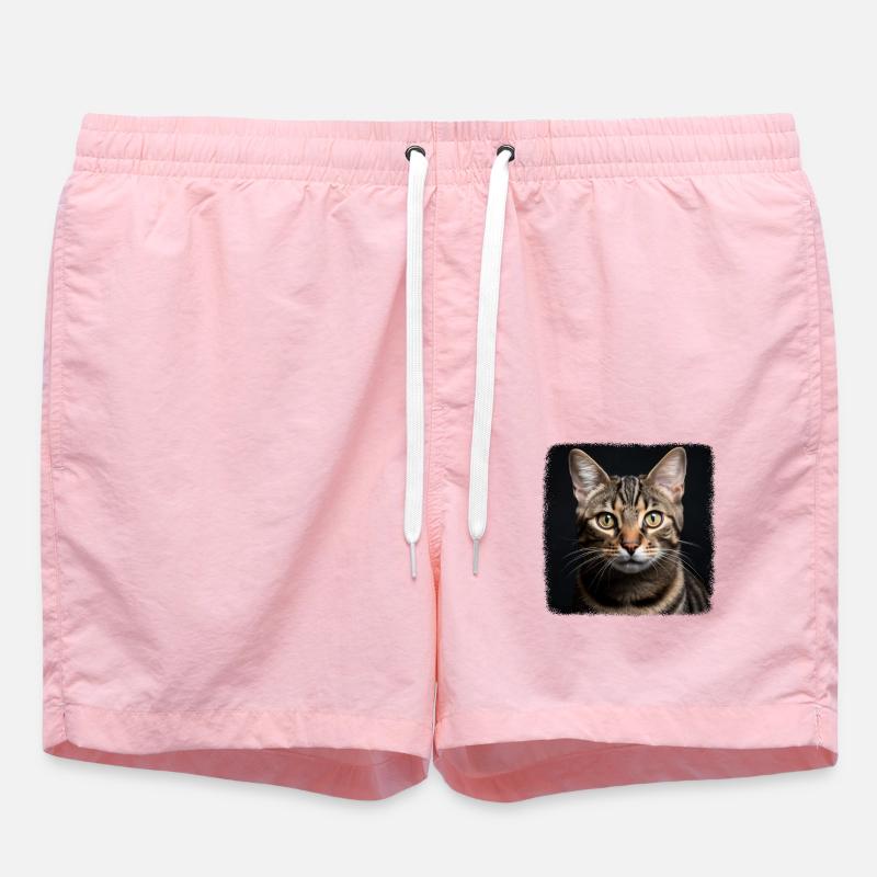 Tabby Kätzchen Tabby Katze - Badeshorts - Pink