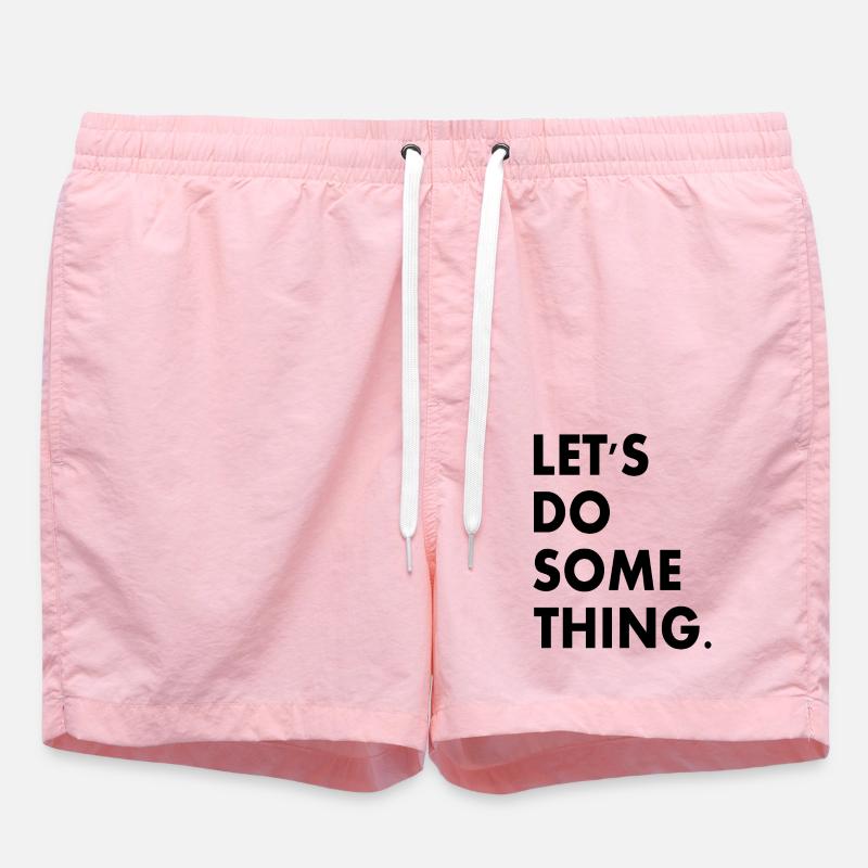 lets do something - Short de bain - rose