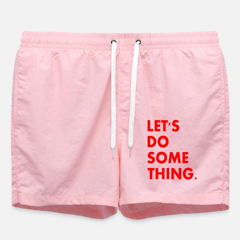 lets do something - Short de bain - rose