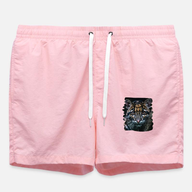 Nebelparder nébelpard néopard nébuleux - Short de bain - rose
