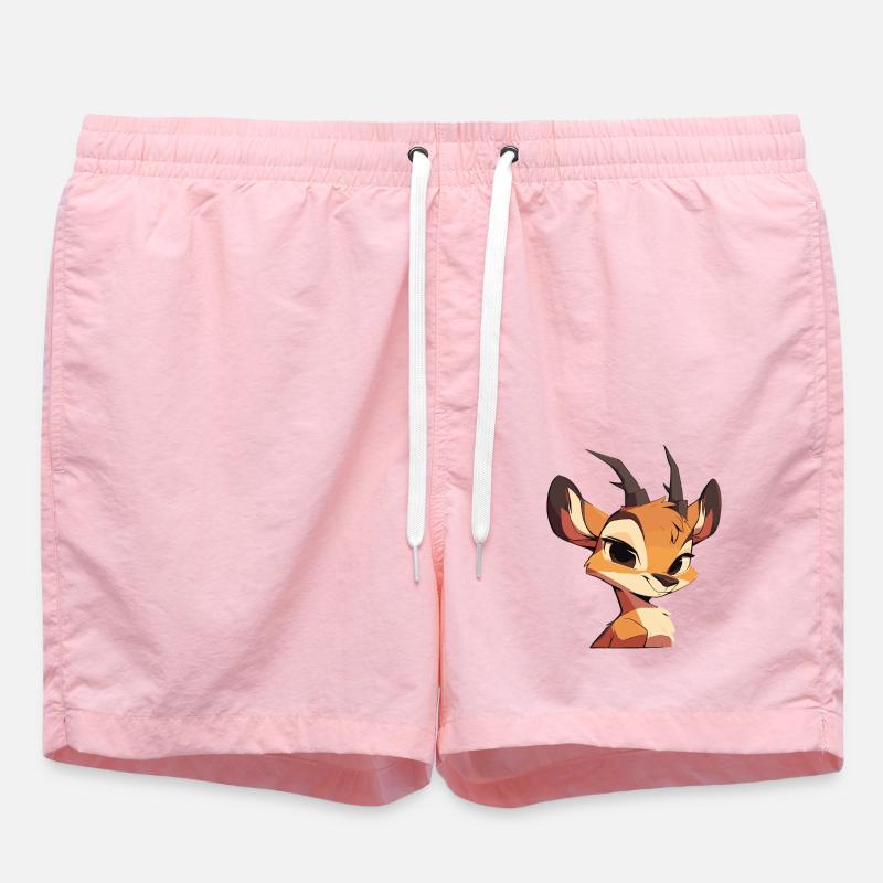 Antilope Antilope ouverte - Short de bain - rose