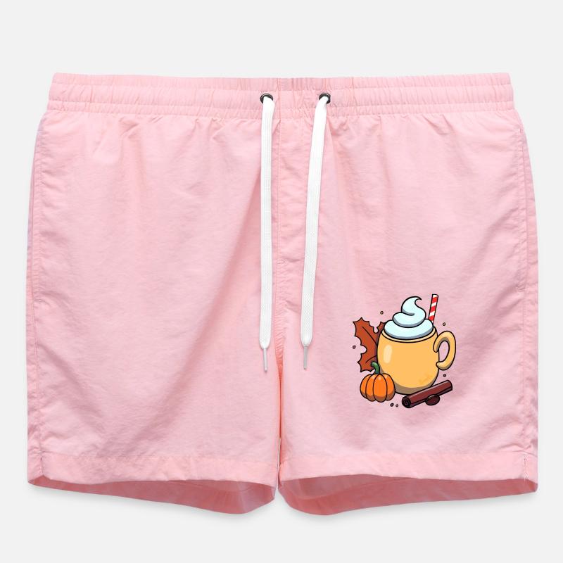 Pumpkin Spice - Badeshorts - Pink