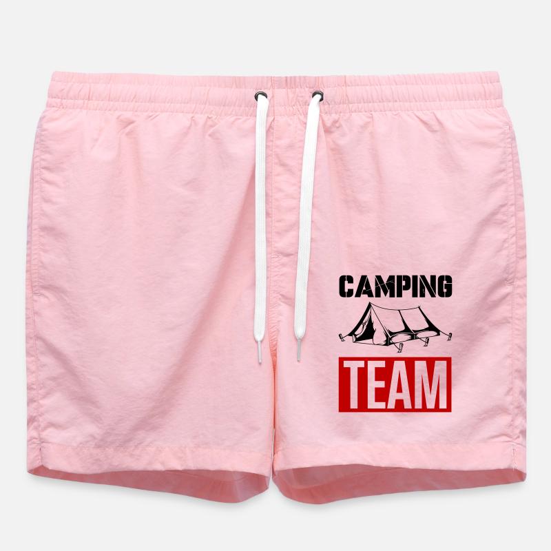 L’équipe du camping - Short de bain - rose