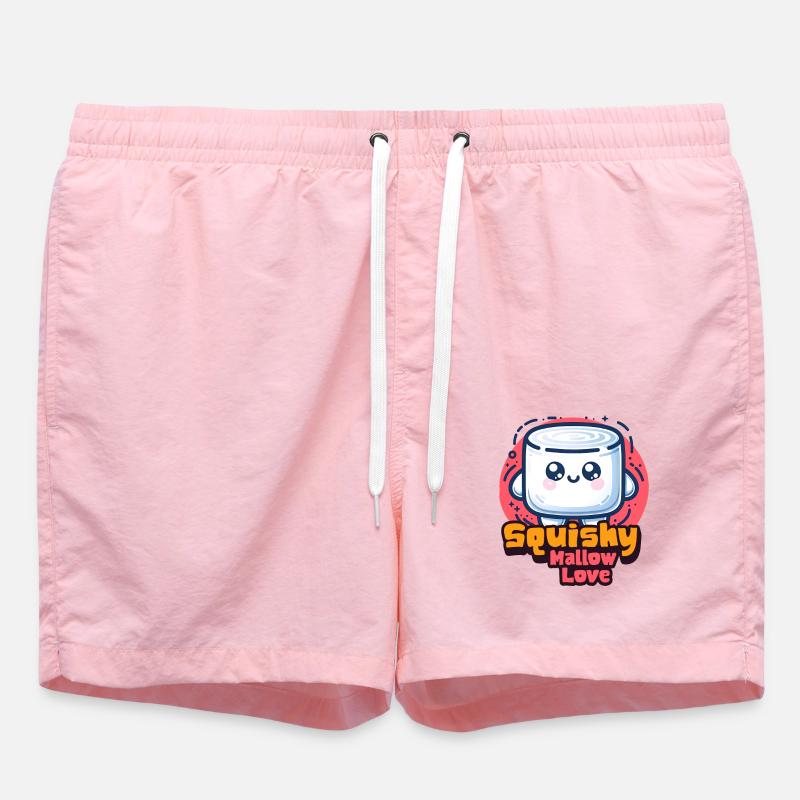 Guimauve sucrée Squishy Mallow Love - Short de bain - rose