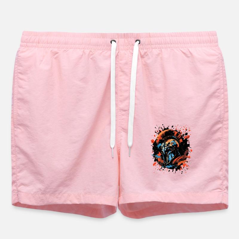 Casque Sparta Gladiator - Short de bain - rose