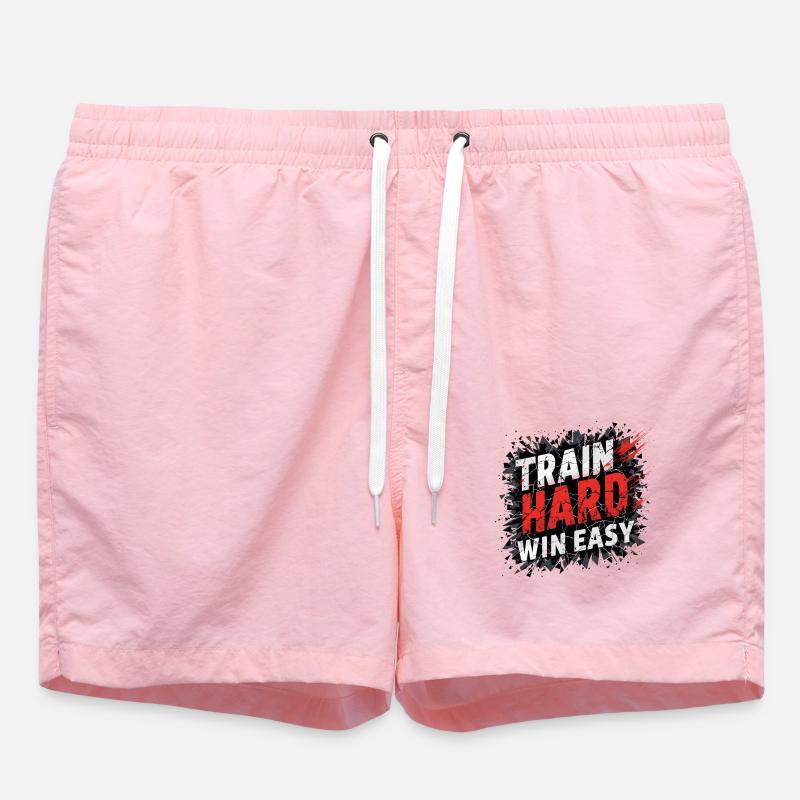 TRAIN - Short de bain - rose