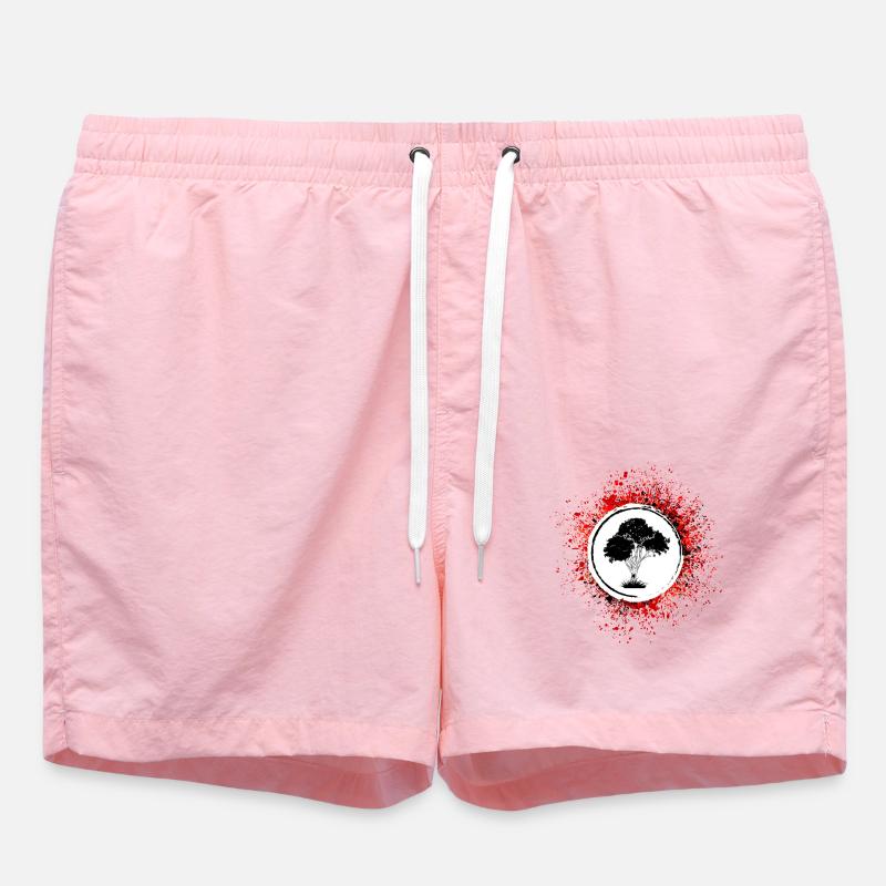 Arbre Symbole Nature - Short de bain - rose