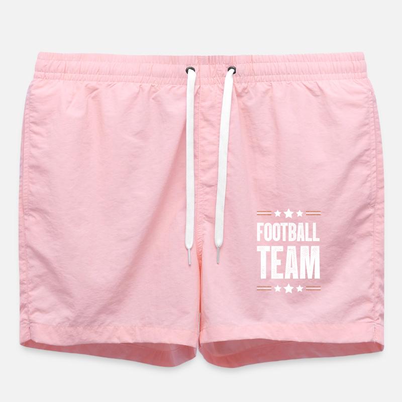 Équipe de football - Short de bain - rose