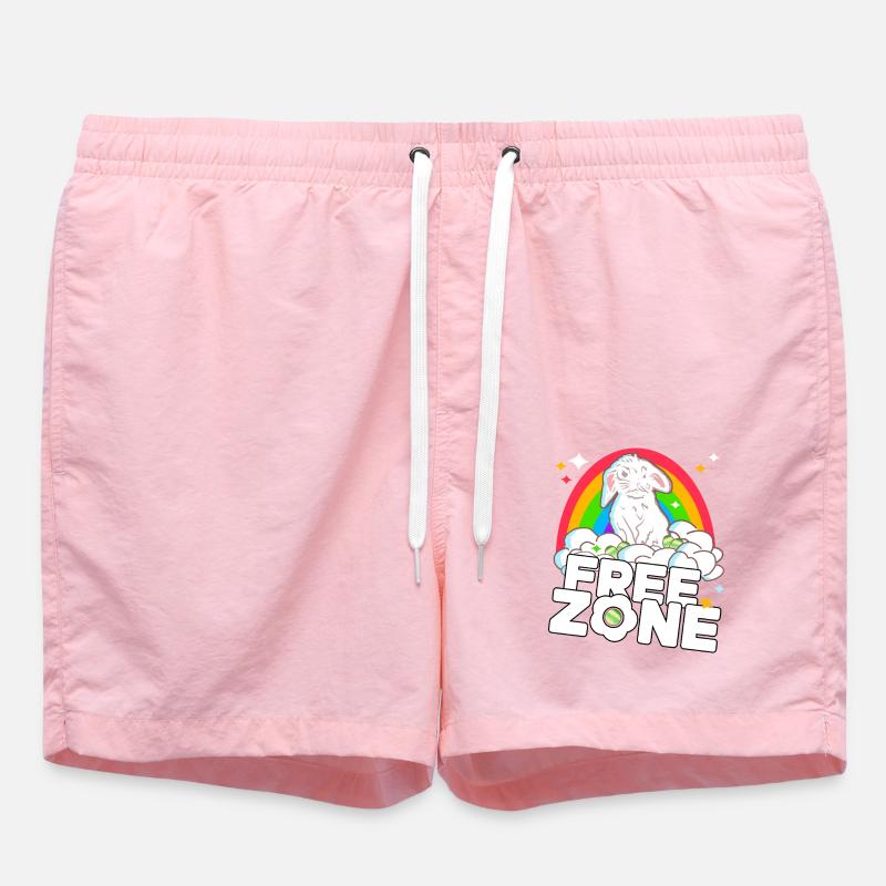Free Zone Easter - Swim Trunks - pink