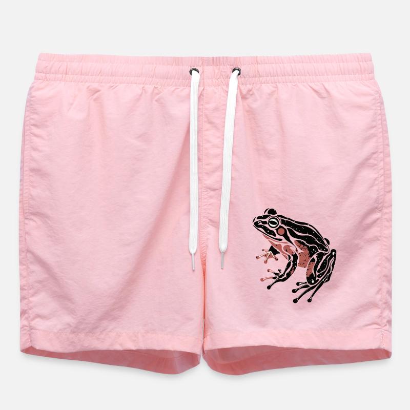 GRENOUILLE - Short de bain - rose