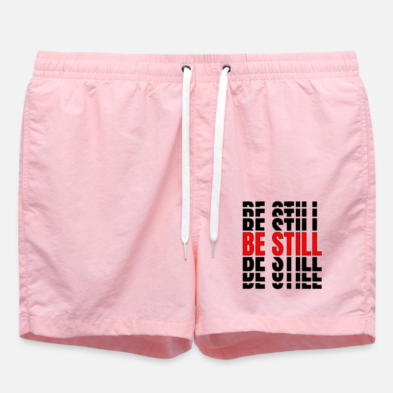 Restez immobile - Short de bain - rose