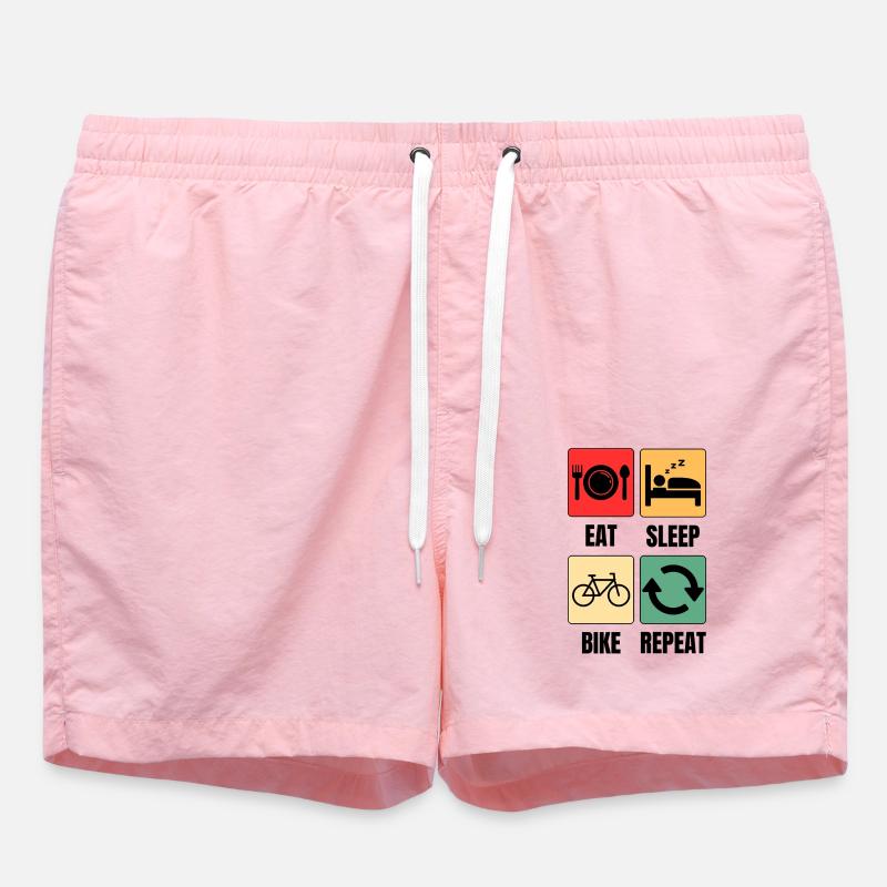 Drôle de vélo Dicton Cyclisme - Short de bain - rose