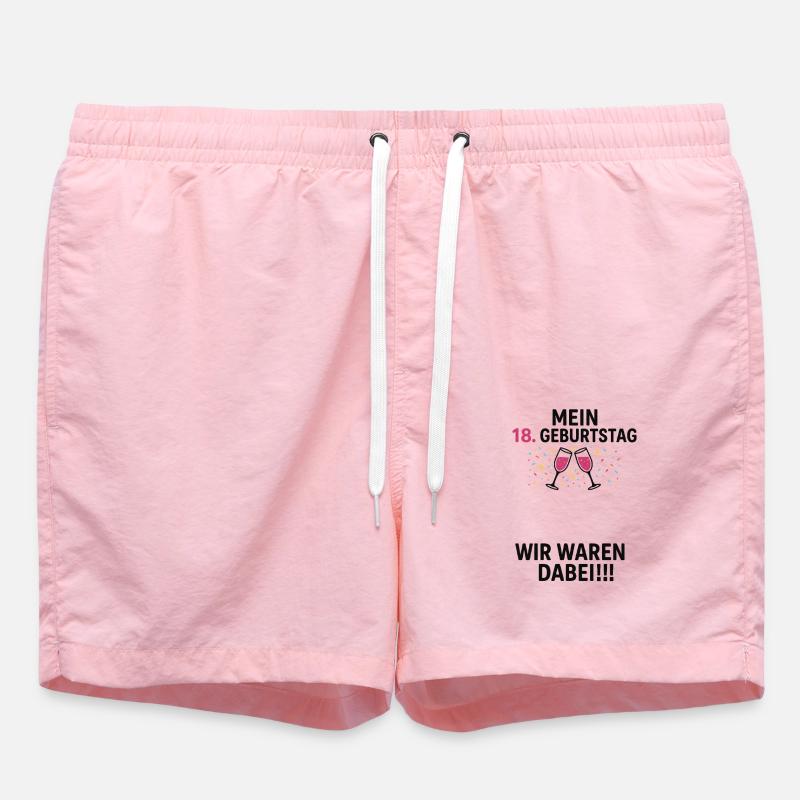 Fête Signature du 18e anniversaire - Short de bain - rose
