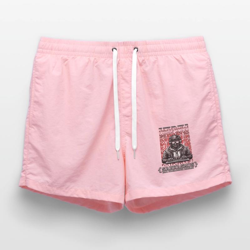 Ich spreche HTML Python und Sarkasmus Badeshorts