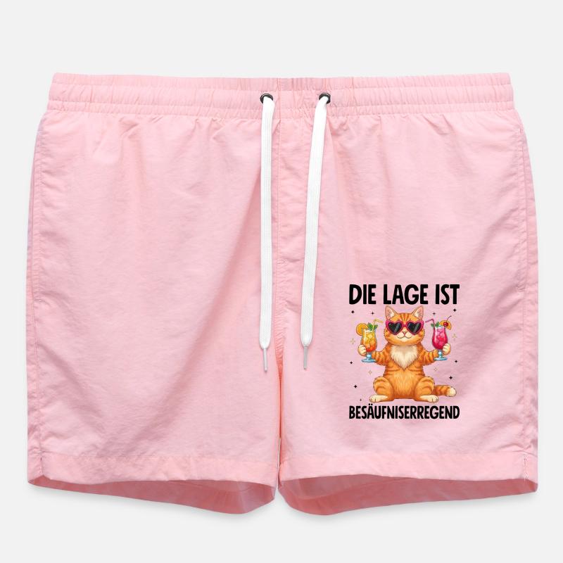 La situation est l’ivresse - Short de bain - rose