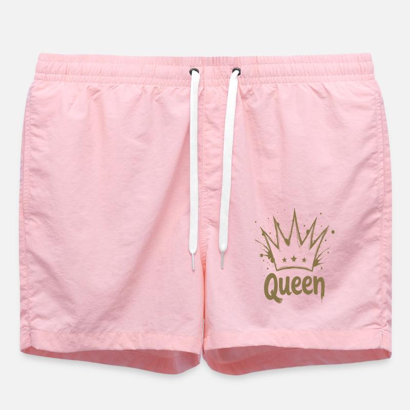 Queen Krone Splash - Badeshorts - Pink