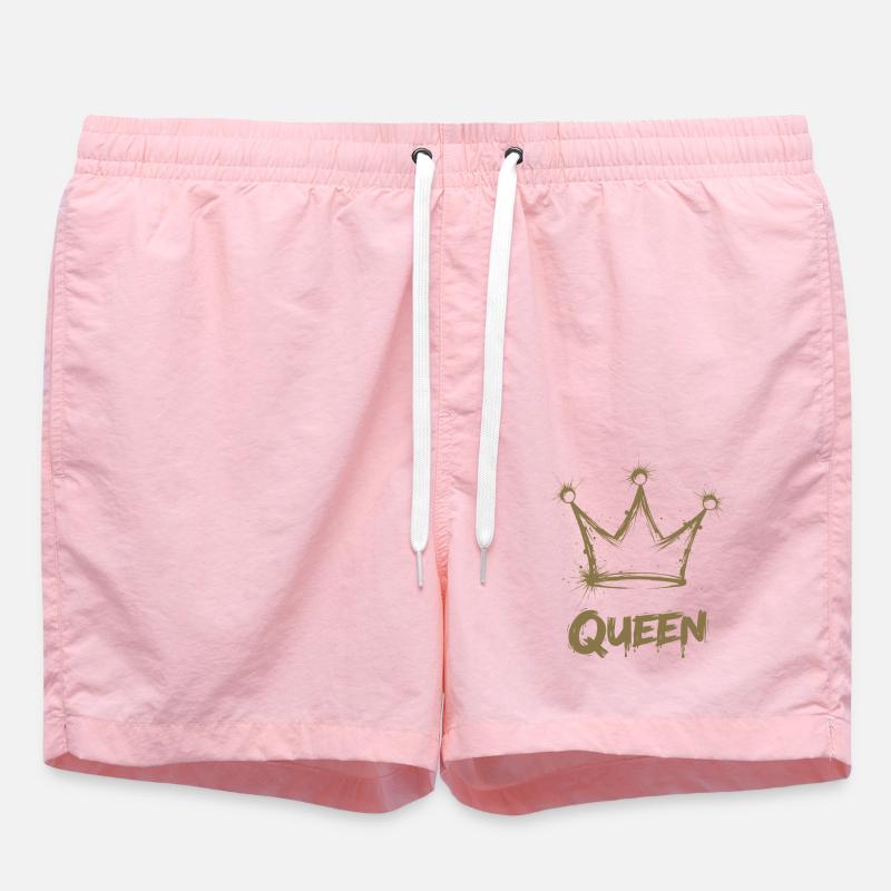 Queen Krone Splash - Badeshorts - Pink