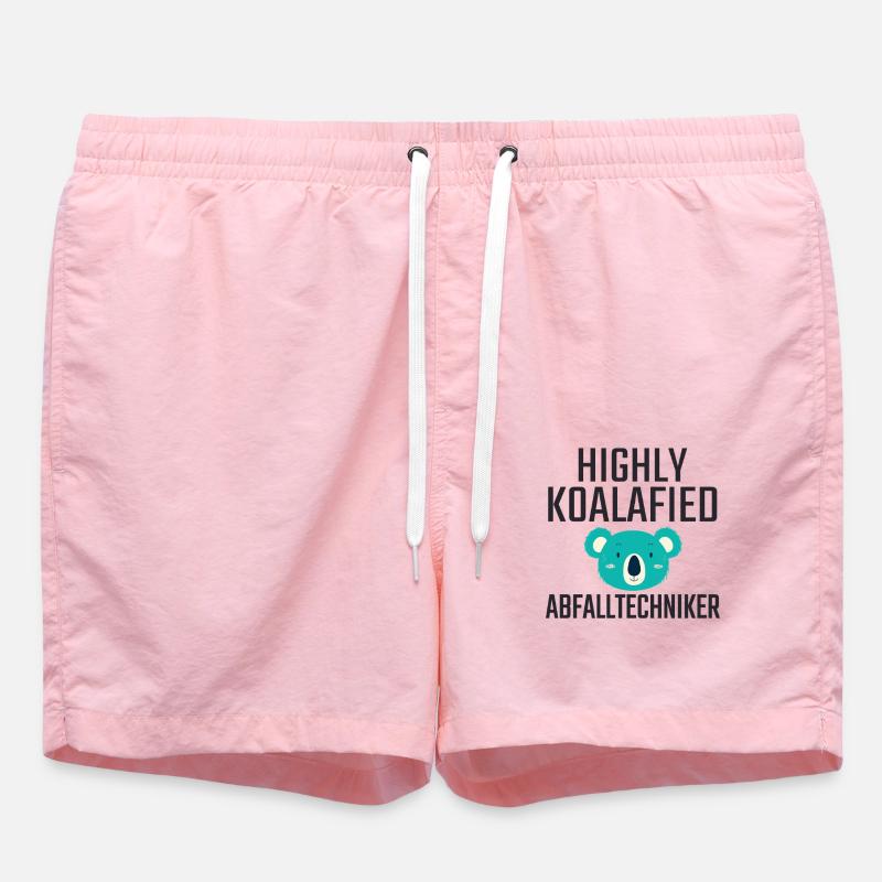 Technicien des déchets Koalafied - Short de bain - rose