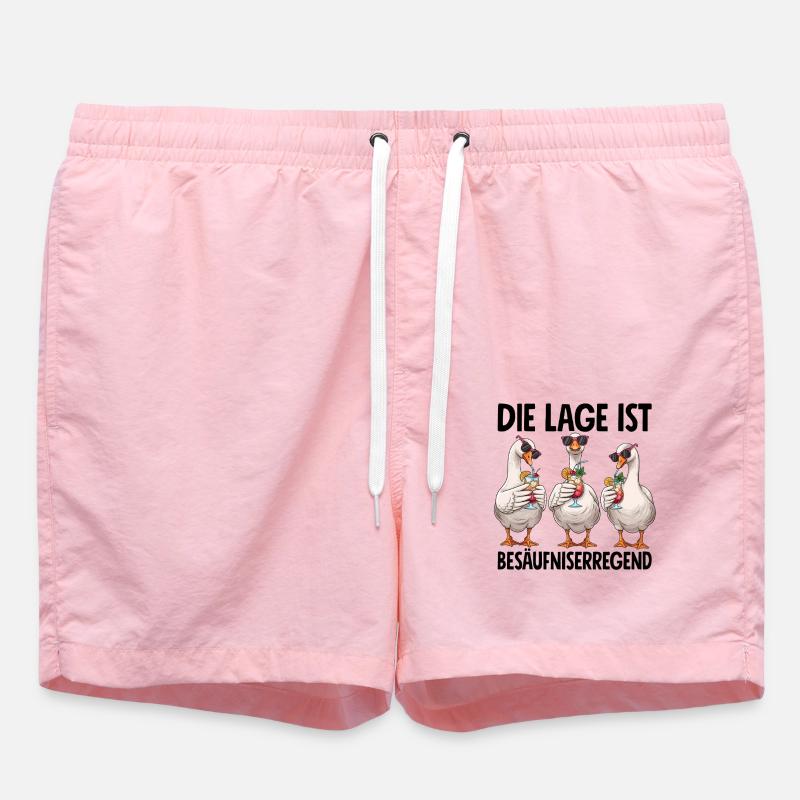 La situation est l’ivresse - Short de bain - rose