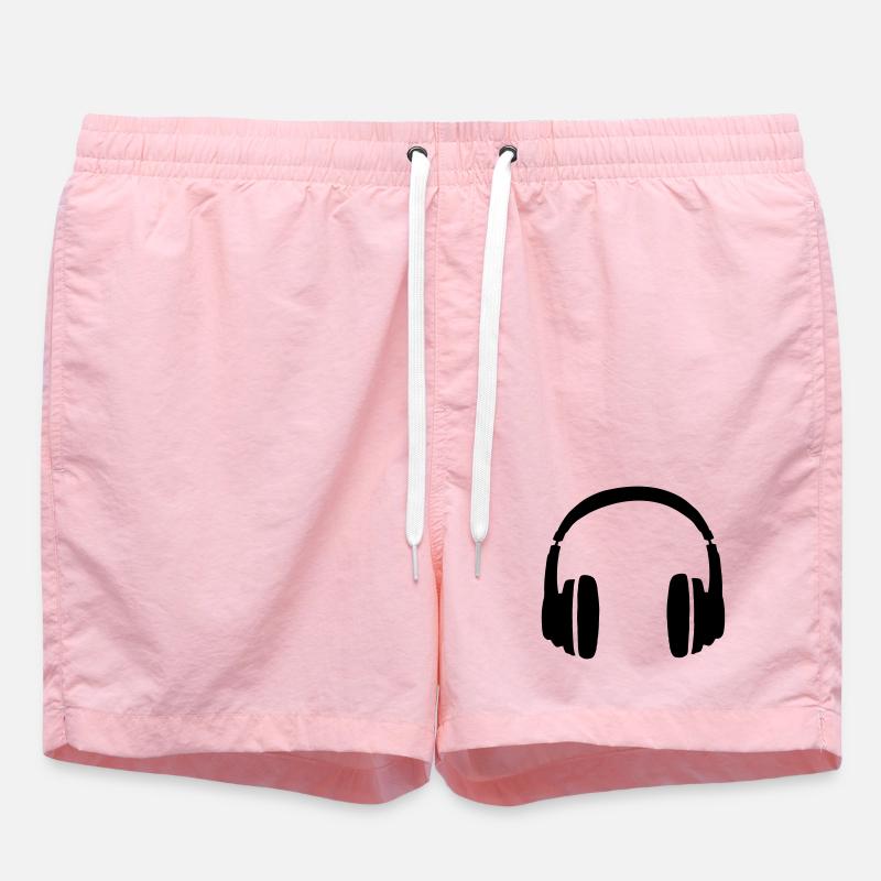 DJ Casque - Short de bain - rose