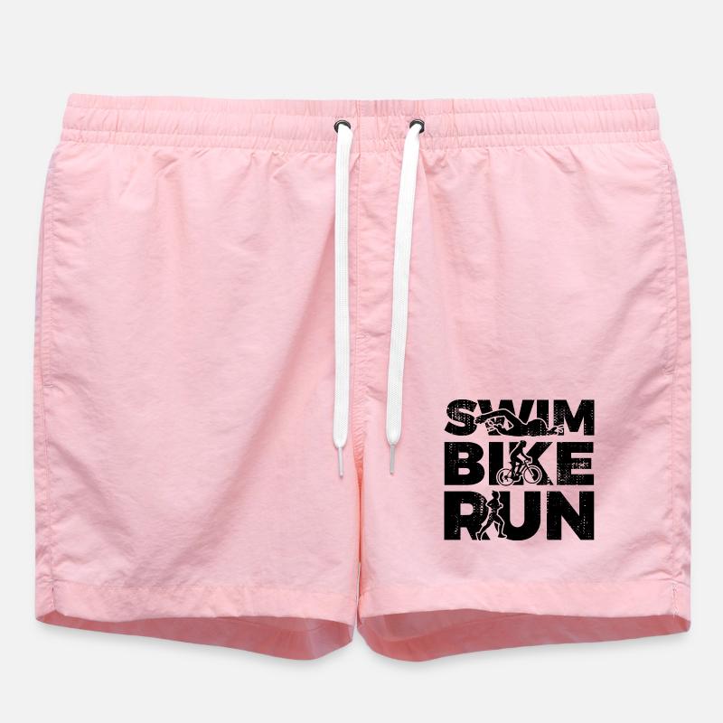 Natation Cyclisme Course à pied - Short de bain - rose
