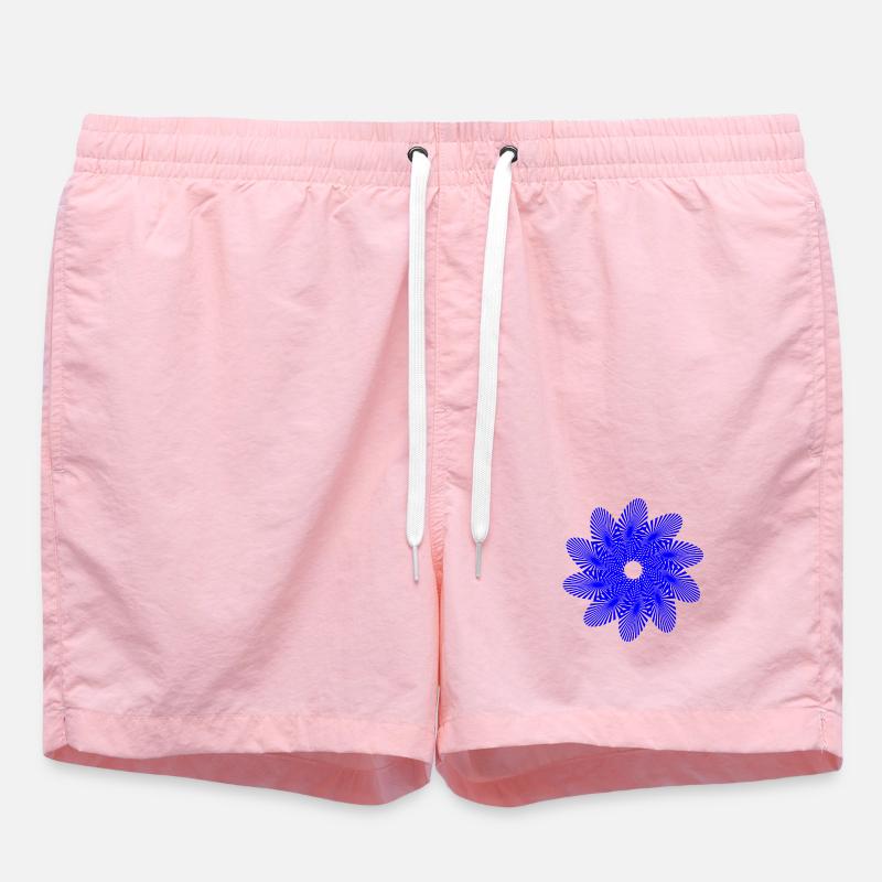 Mandala | Rayons de soleil | Modèle - Short de bain - rose