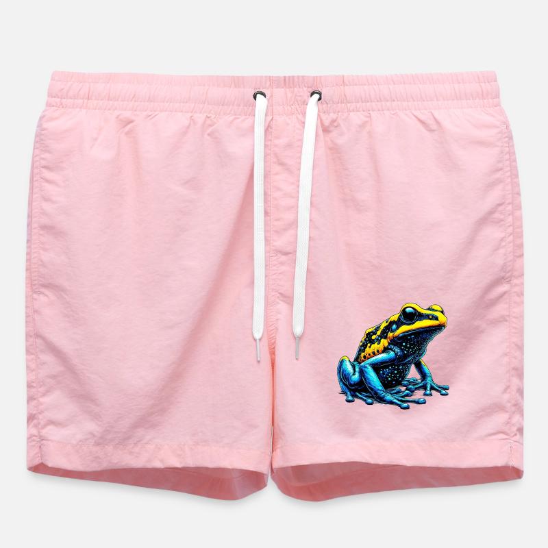 Frog - Swim Trunks - pink