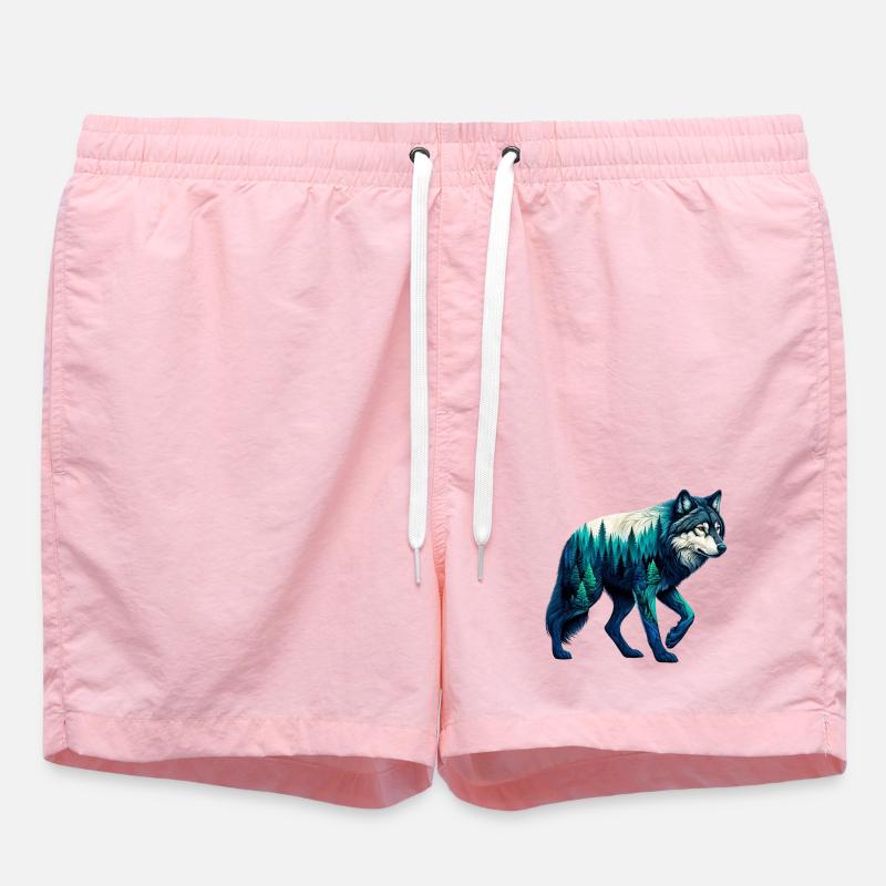 Loup - Short de bain - rose
