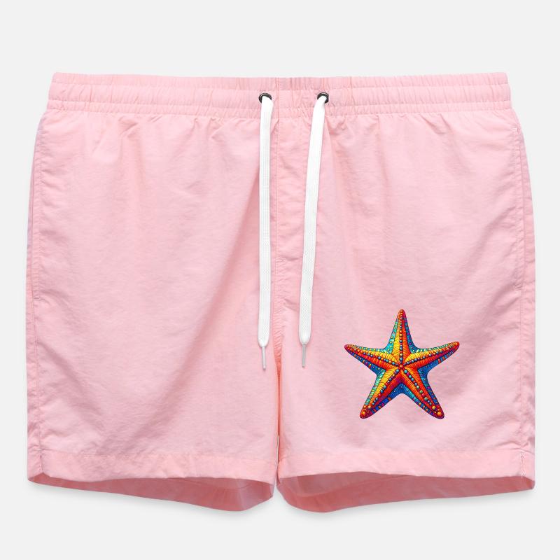 Seestern - Badeshorts - Pink