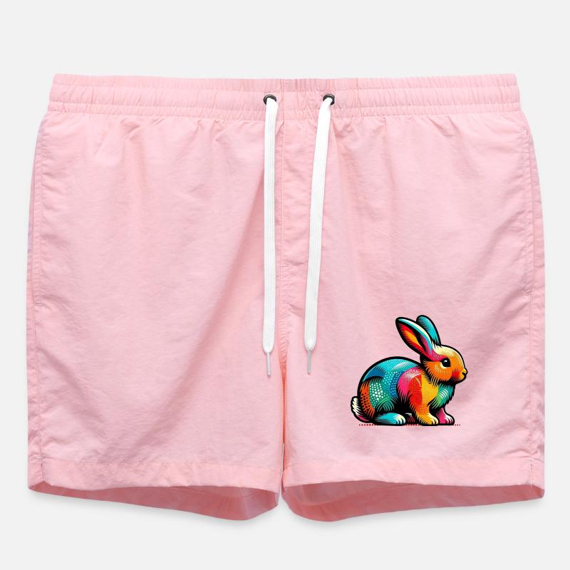 Lapin - Short de bain - rose