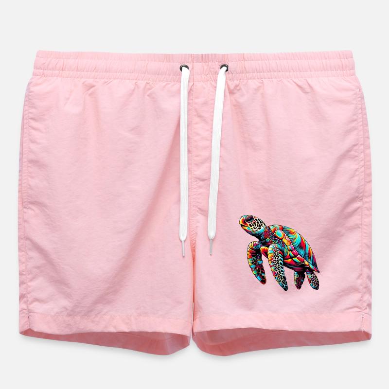 Tortue - Short de bain - rose
