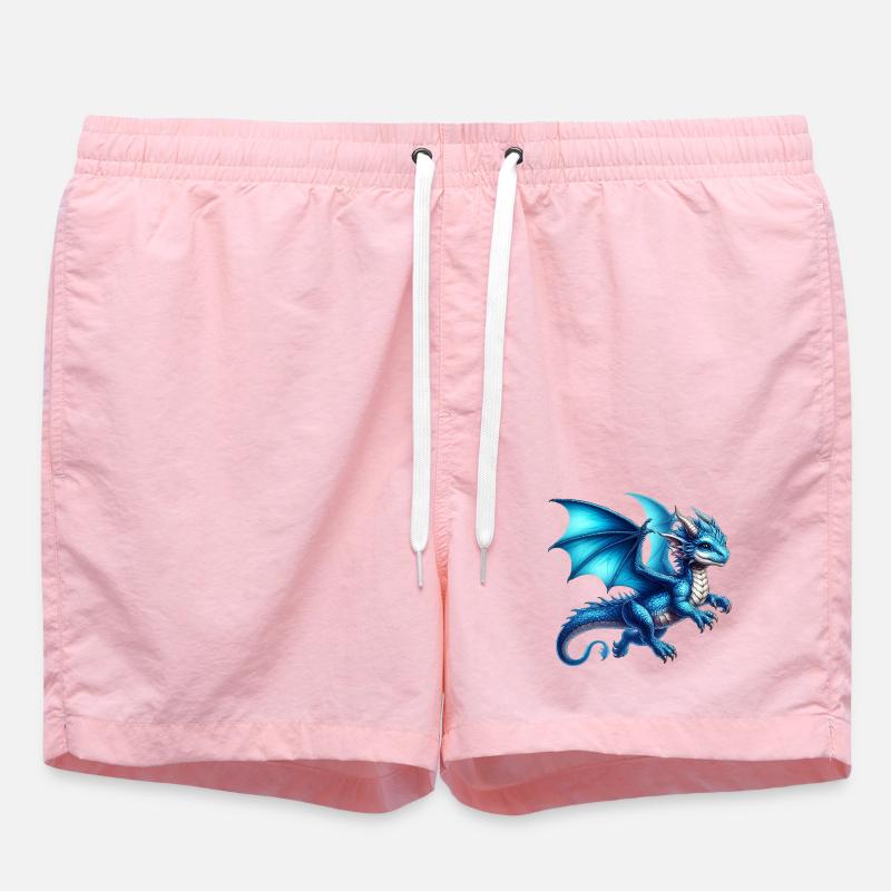 Dragon - Short de bain - rose