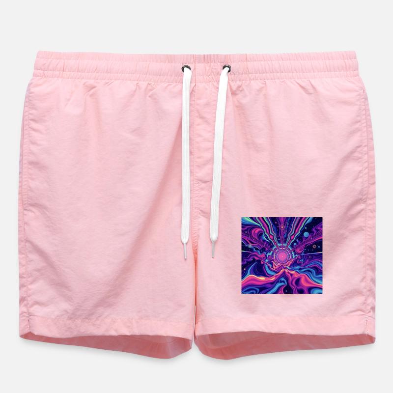 MDMA - Short de bain - rose