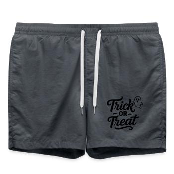 Trick or Treat with Ghost - Swim Trunks -  - Front