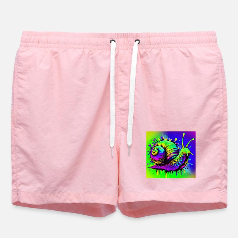 Escargot - Short de bain - rose