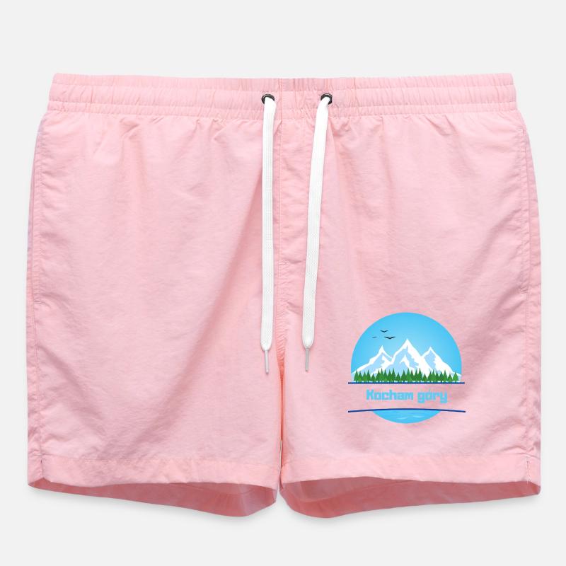 J'aime les montagnes - Short de bain - rose