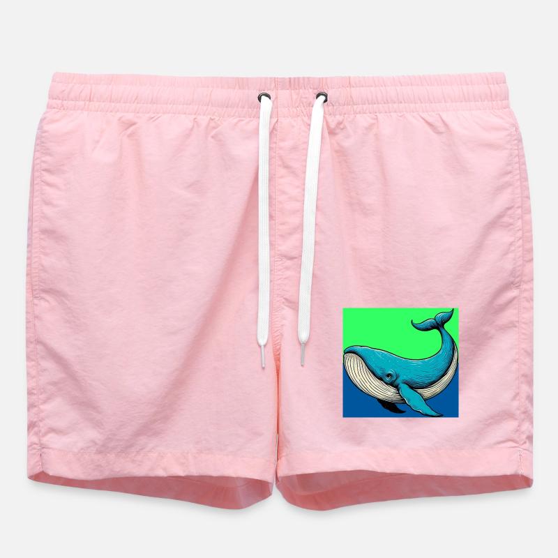 baleine - Short de bain - rose