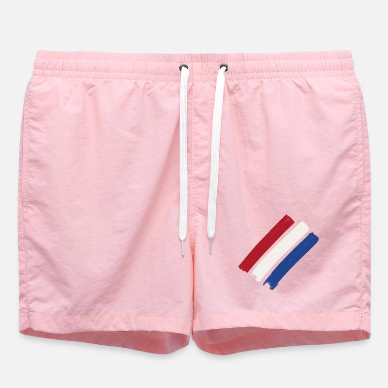 Netherlands - Swim Trunks - pink