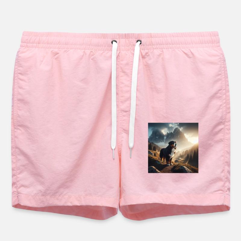 Bouvier bernois - Short de bain - rose