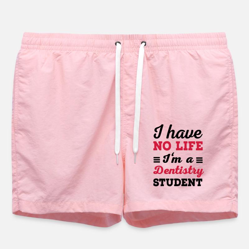 dentist - Swim Trunks - pink